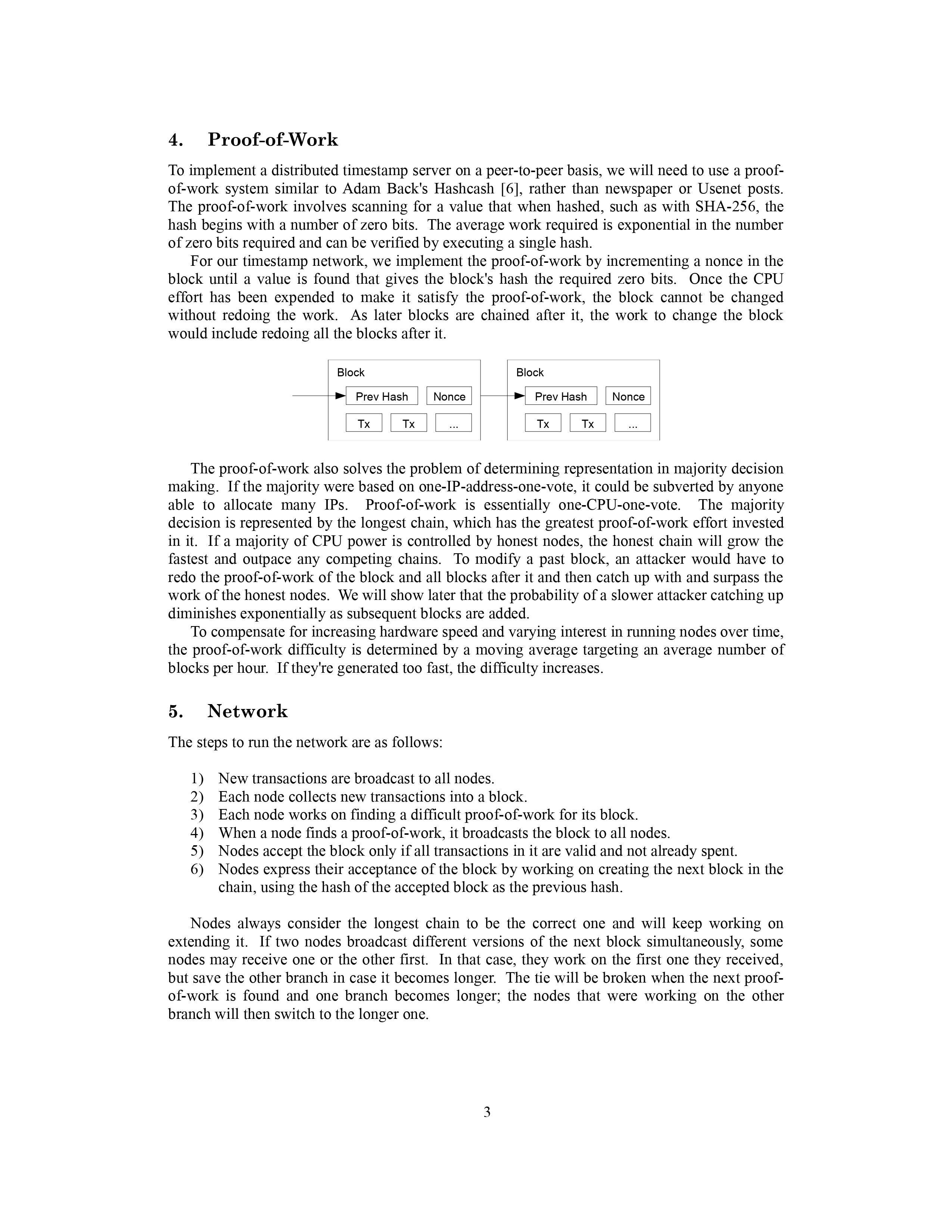 Bitcoin Whitepaper Page 3