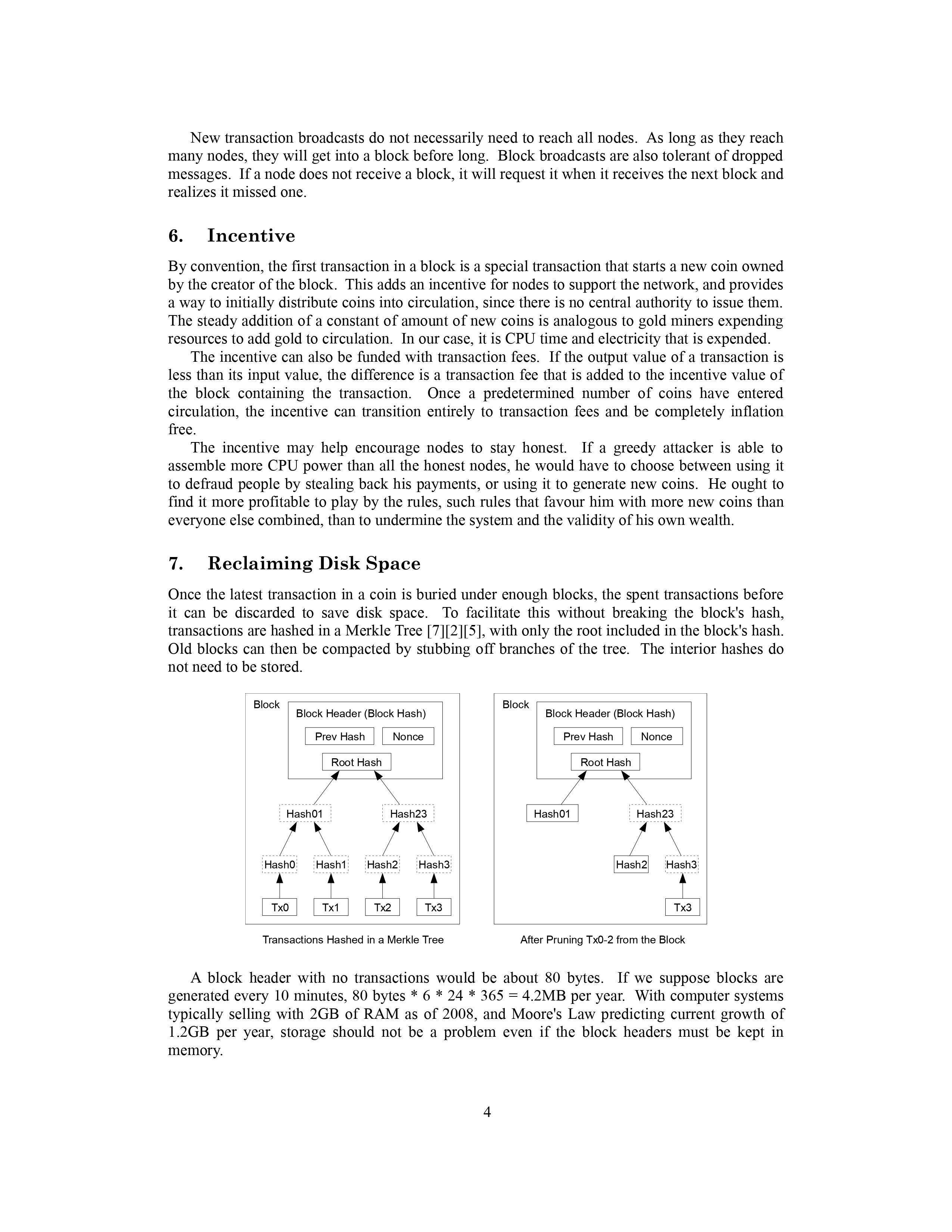 Bitcoin Whitepaper Page 4